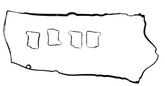 Tappet Cover Packing (Engine Valve Cover Gasket) A2710160121  A2710160921 For MERCEDES-BENZ C-CLASS W203 W204 & E-CLASS W211 Tag-TC-02